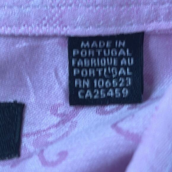 Ted Baker Fashion Pink Floral Cuff Link Dress Shirt size 17.5 - Picture 7 of 11